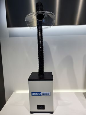 Экстрактор 57db перегара 220 M3/H портативный для салона ногтя